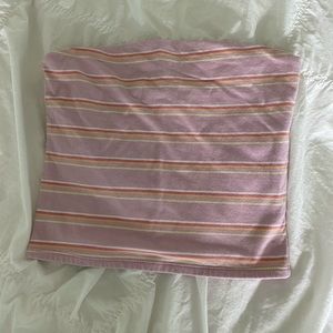 Small striped tube top
